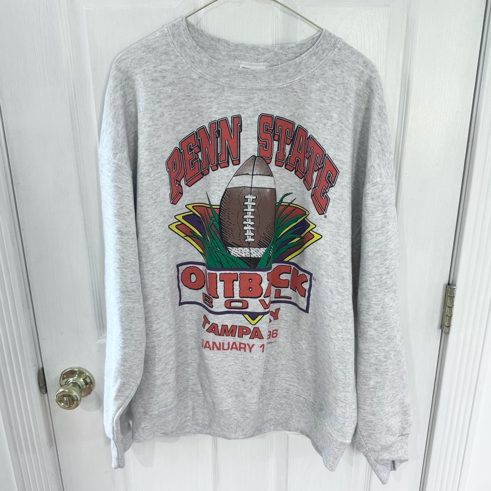 Vintage 1996 Penn State Outback Bowl Sweatshirt XLARGE